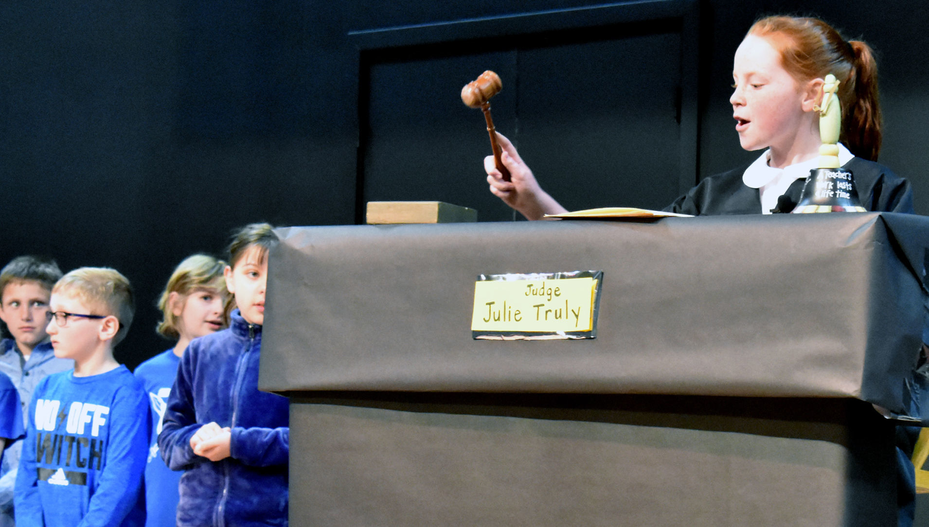 'Judge Julie' presides at St. John's Lutheran School